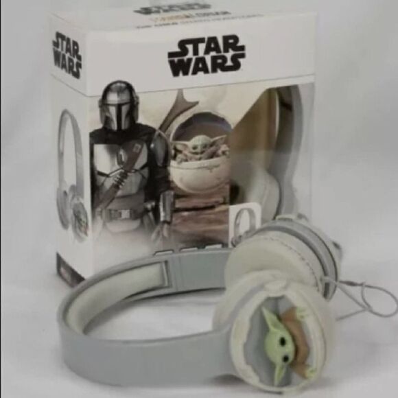 NEW Star Wars Yoda The Child  Headphones 2021 Grey - Picture 5 of 5